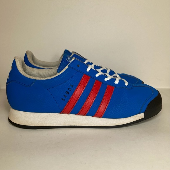 Adidas samoa red white and blue Clearance
